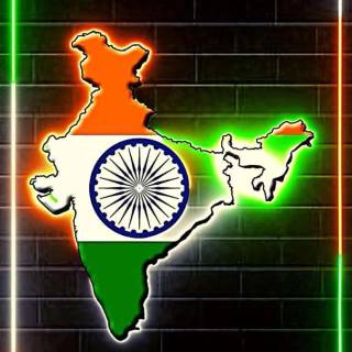 India map phone wallpaper