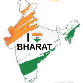 India map phone wallpaper