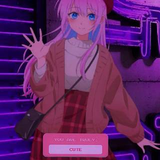Shikimori phone wallpaper