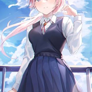 Shikimori phone wallpaper
