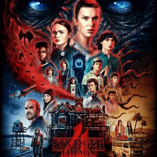 Stranger Things 4 phone wallpaper