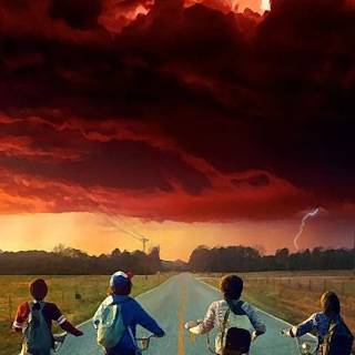 Stranger Things 4 phone wallpaper