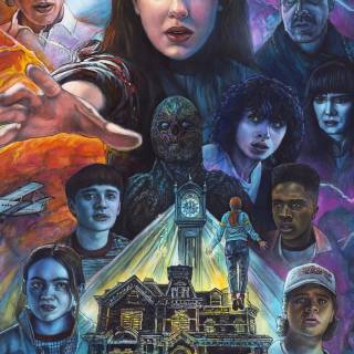 Stranger Things 4 phone wallpaper
