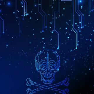 Cybersecurity phone wallpaper