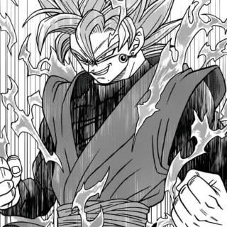 Black manga phone wallpaper