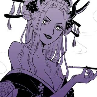 Black manga phone wallpaper