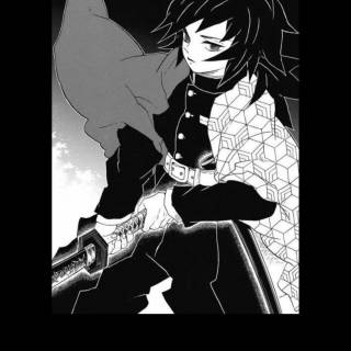 Black manga phone wallpaper