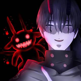 Black manga phone wallpaper
