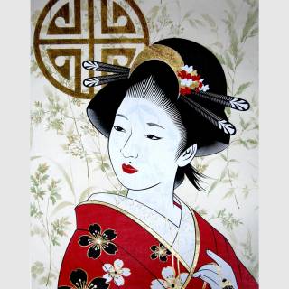 Vintage Japan phone wallpaper