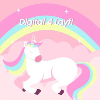 Cute unicorn desktop wallpaper