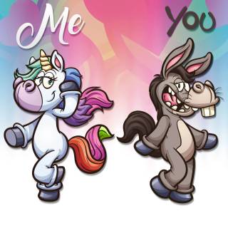 Cute unicorn desktop wallpaper