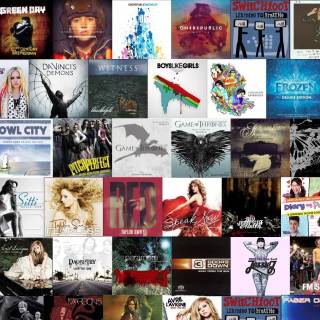 Desktop album covers wallpaper