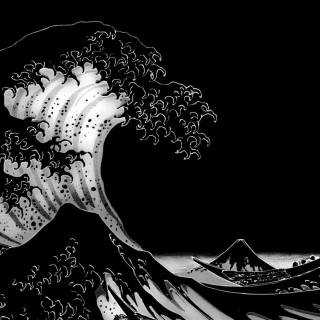 Cool black desktop wallpaper