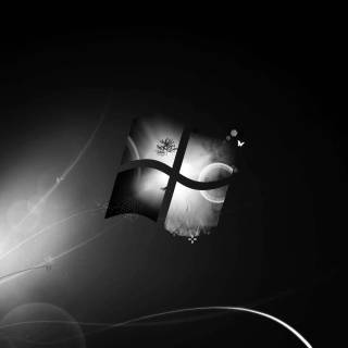Cool black desktop wallpaper