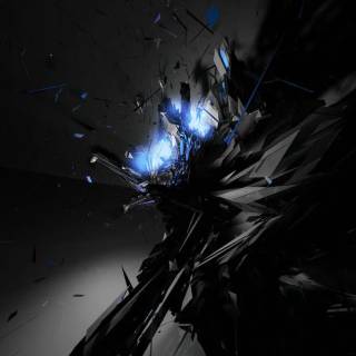 Cool black desktop wallpaper
