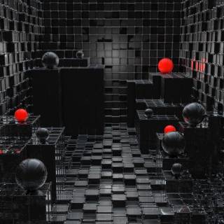 Cool black desktop wallpaper