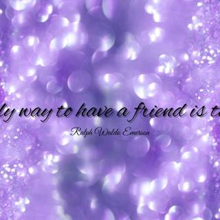 Purple quotes desktop wallpaper
