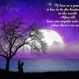 Purple quotes desktop wallpaper