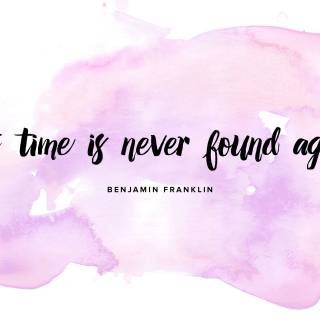 Purple quotes desktop wallpaper
