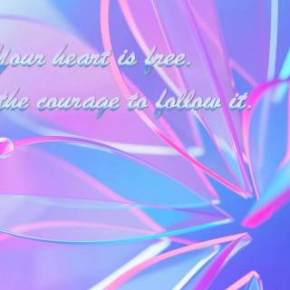 Purple quotes desktop wallpaper