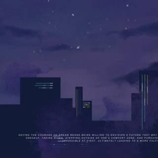 Purple quotes desktop wallpaper