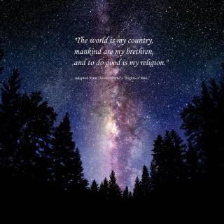 Purple quotes desktop wallpaper