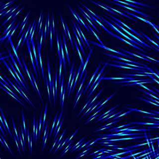 Blue neon desktop wallpaper