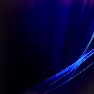 Blue neon desktop wallpaper