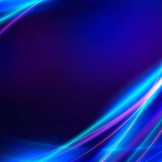 Blue neon desktop wallpaper