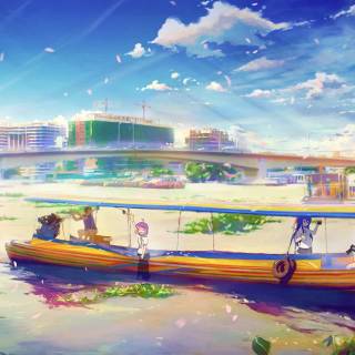 Anime view desktop wallpaper