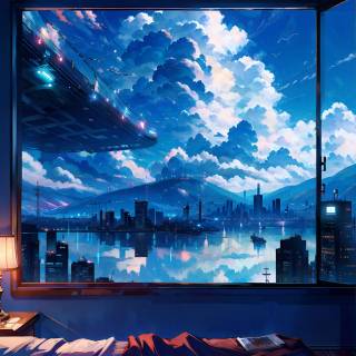 Anime view desktop wallpaper