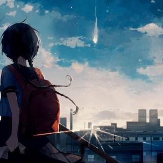 Anime view desktop wallpaper
