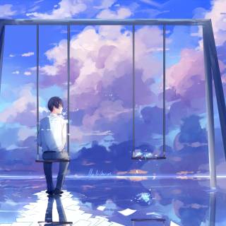 Anime view desktop wallpaper