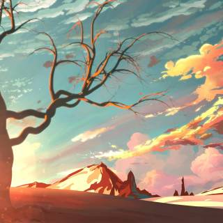 Anime view desktop wallpaper