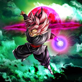 Goku dark desktop wallpaper