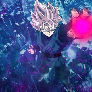 Goku dark desktop wallpaper
