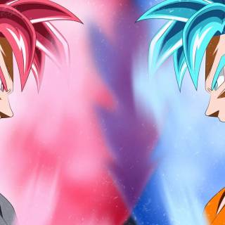 Goku dark desktop wallpaper