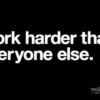 Hard work desktop wallpaper
