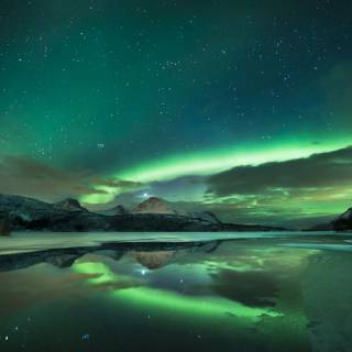 Aurora borealis desktop wallpaper