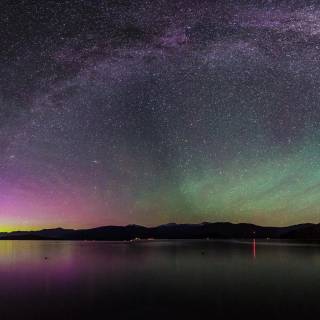 Aurora borealis desktop wallpaper