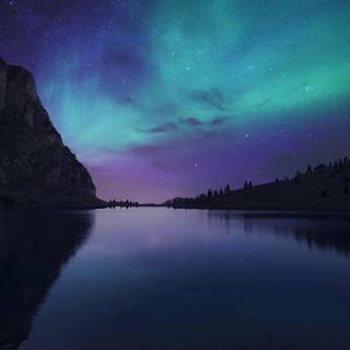 Aurora borealis desktop wallpaper