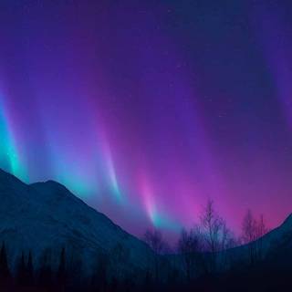 Aurora borealis desktop wallpaper