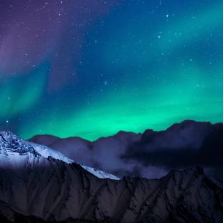 Aurora borealis desktop wallpaper