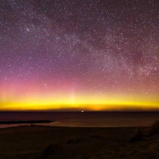 Aurora borealis desktop wallpaper