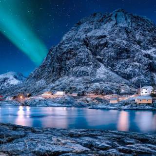 Aurora borealis desktop wallpaper
