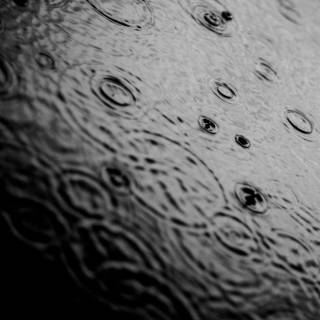 Dark rain desktop wallpaper