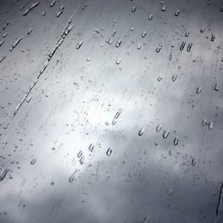 Dark rain desktop wallpaper
