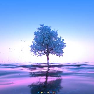 Desktop trees wallpaper