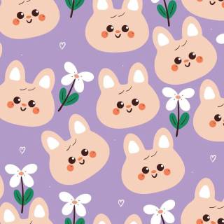 Desktop bunny wallpaper