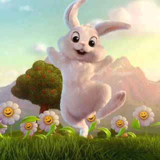 Desktop bunny wallpaper